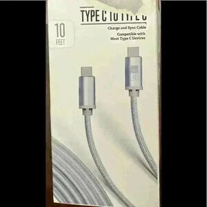 Case Logic 10 foot‎ Type C Cable New In Box